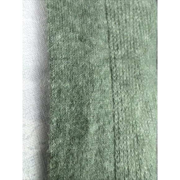 Everlane Women's S Long Cardigan Sweater Green Alpaca Blend EUC - Picture 6 of 12